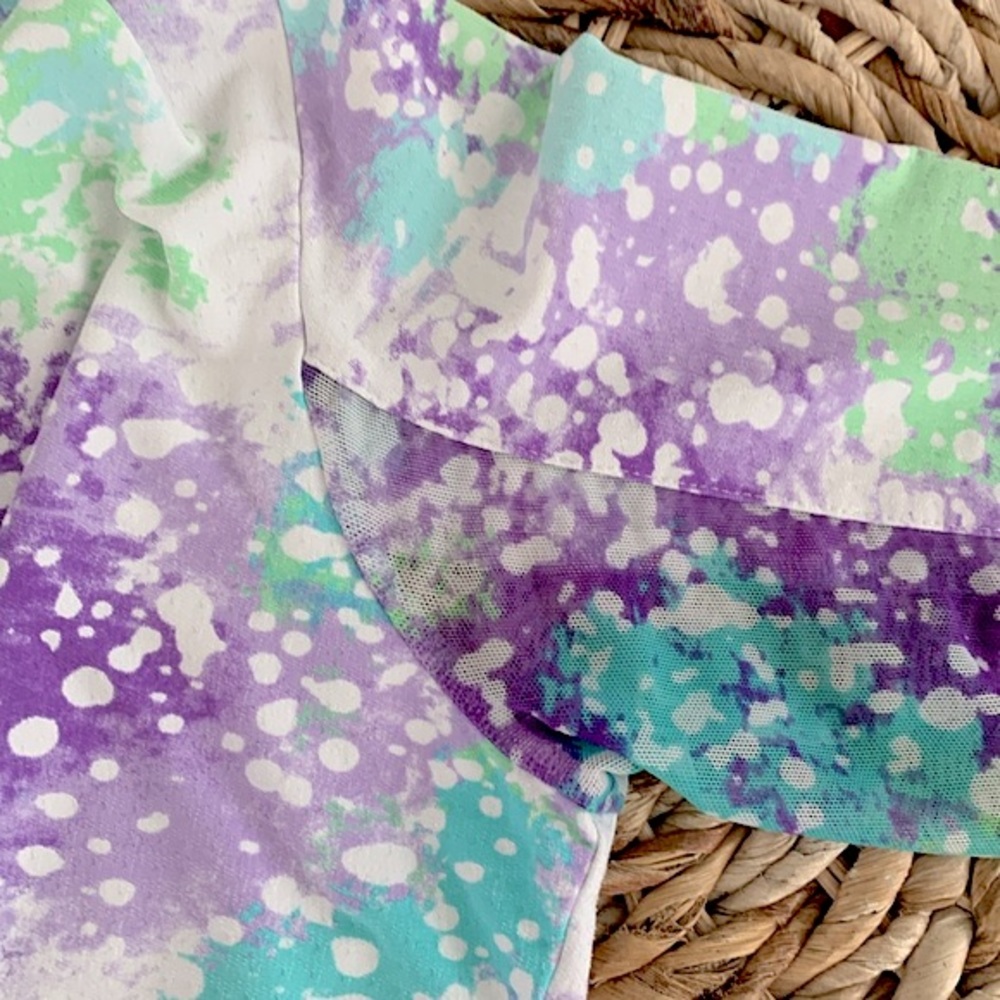 IBKUL Splatter Print Mock-Neck - Picture 6 of 10